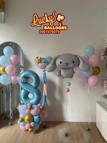 Bóng Bay Sinh Nhật Cho Bé Trai Đơn Giản Hà Nội