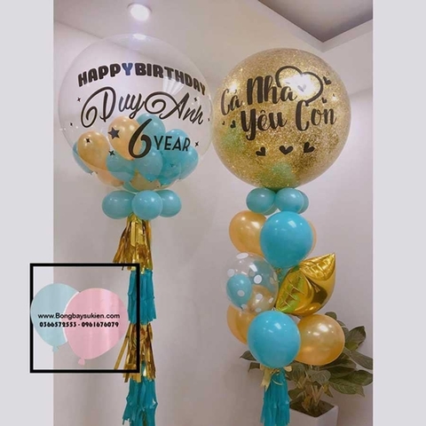 Set bóng bay trang trí sinh nhật bé trai tại Hà Nội