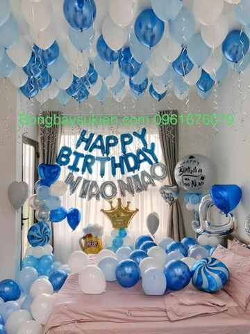 Bóng Bay Sinh Nhật Cho Người Lớn Đơn Giản 3