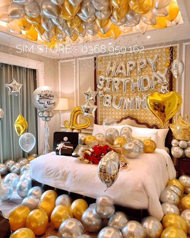 Bóng Bay Sinh Nhật Cho Người Lớn Tại Nhà 5