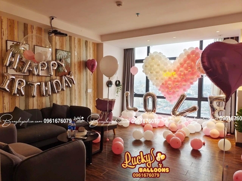 Bóng Bay Sinh Nhật Người Lớn Sang Trọng