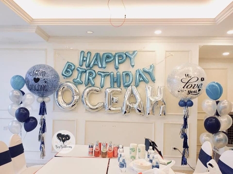 Bóng bay Jumbo trang trí sinh nhật đẹp tại Hà Nội