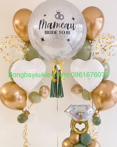 Bóng Bay Tiệc Độc Thân Sang Trọng 09