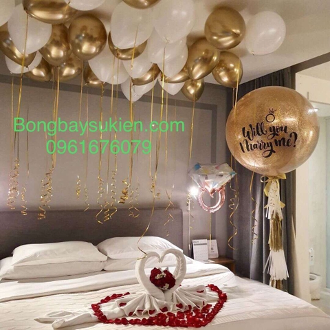 Bóng Bay Tỏ Tình Cầu Hôn Tại Hà Đông