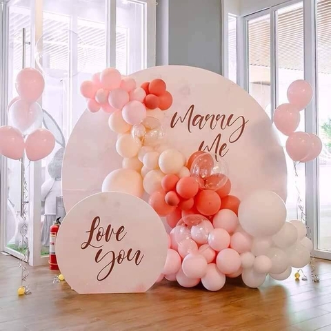 Bóng Bay Trang Trí Cầu Hôn Marry Me