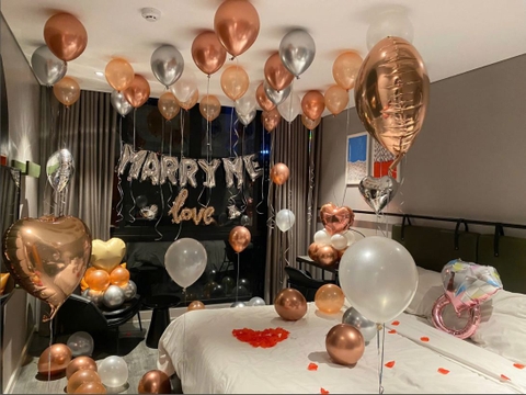 Bóng Bay Trang Trí Cầu Hôn Tỏ Tình Hà Đông