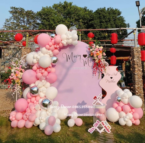 Bóng Bay Trang Trí Cầu Hôn Tỏ Tình Thanh Trì