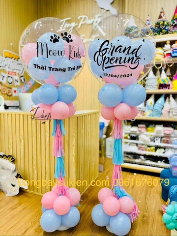 Bóng Bay Trang Trí Khai Trương Tại Cầu Giấy
