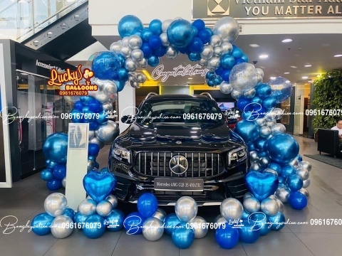 Bóng Bay Trang Trí Lễ Bàn Giao Xe Ô Tô 9