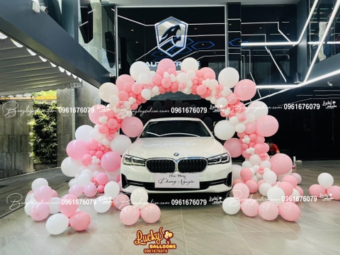Bóng Bay Trang Trí Lễ Giao Xe BMW 6