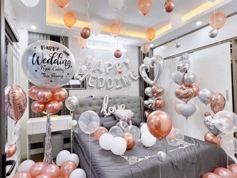 Bóng Bay Trang Trí Phòng Cưới Đẹp Giá Rẻ 2