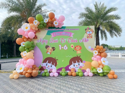 Bóng Bay Trang Trí Quốc Tế Thiếu Nhi