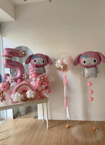 Bóng Bay Trang Trí Sinh Nhật Bé Tại Nhà Hà Nội
