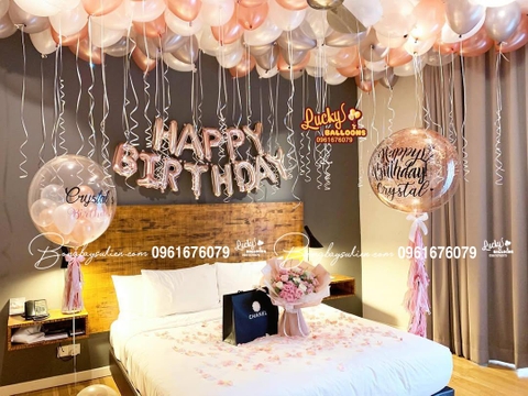 Bóng Bay Trang Trí Sinh Nhật Cho Người Yêu