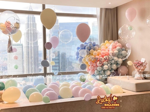 Bóng Bay Trang Trí Sinh Nhật Tại Nhà Cho Người Yêu
