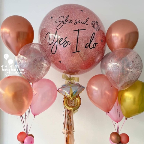 Bóng Bay Trang Trí Tiệc Cầu Hôn Hoàn Kiếm