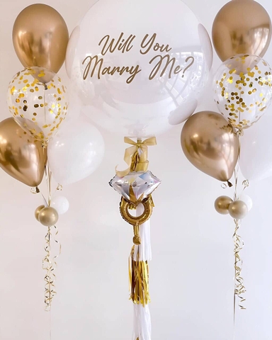 Bóng Bay Trang Trí Tiệc Cầu Hôn Đẹp
