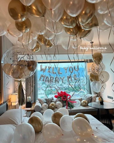 Bóng Bay Trang Trí Tiệc Cầu Hôn Thanh Xuân
