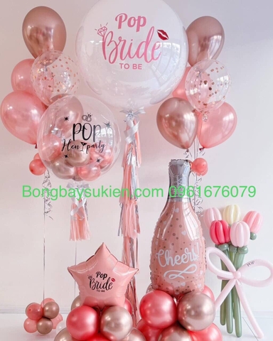Bóng Bay Trang Trí Tiệc Độc Thân Đẹp 08