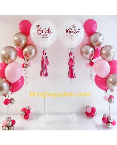 Bong bóng bay trang tri chia tay độc thân