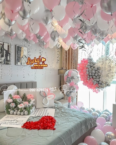 Bong Bóng Bay Trang Trí Sinh Nhật Xinh