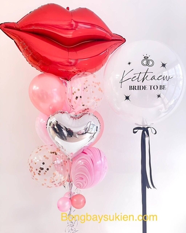 Bóng Bay Trang Trí Tiệc Độc Thân Giá Rẻ