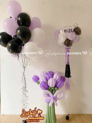 Bong Bóng Trang Trí Sinh Nhật Giá Rẻ Hà Nội
