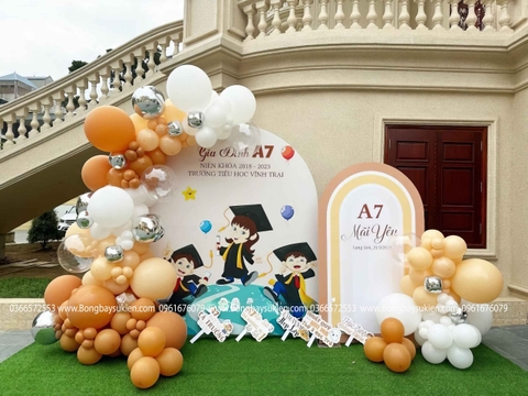 Bóng Bay Trang Trí Tổng Kết Năm Học Hà Nội