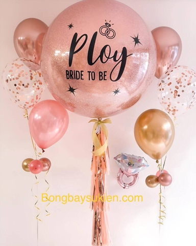 Bóng Bay Trang Trí Chia Tay Độc Thân