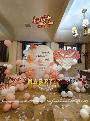 Trang Trí Marry Me Tại Hà Nội
