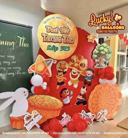 Mẫu Trang Trí Trung Thu Cho Văn Phòng Và Công Ty