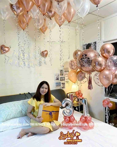 Bóng Trang Trí Sinh Nhật Vợ Cầu Giấy Hà Nội
