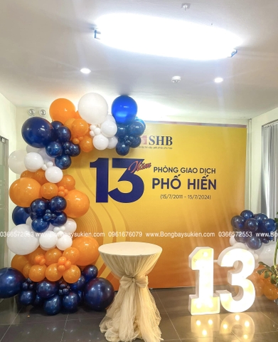Các mẫu backdrop sinh nhật công ty ấn tượng