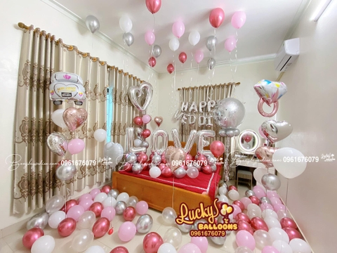 CÁC MẪU TRANG TRÍ PHÒNG CƯỚI