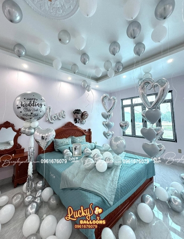 CÁCH TRANG TRÍ PHÒNG CƯỚI ĐƠN GIẢN