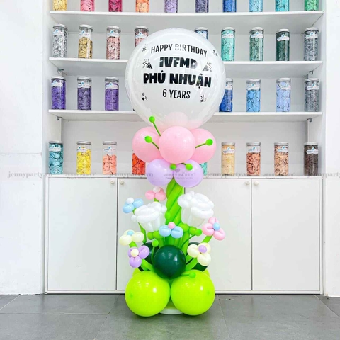 Cách trang trí sinh nhật bằng bóng bay
