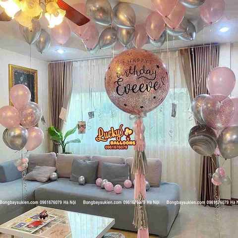 Set Trang Trí Sinh Nhật Vợ Yêu Hà Nội