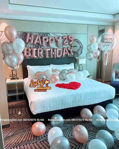 Trang Trí Sinh Nhật Người Yêu Cầu Giấy