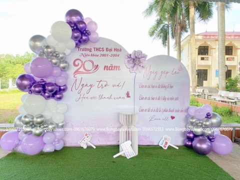 CHO THUÊ BACKDROP HỌP LỚP TẠI HOÀNG MAI