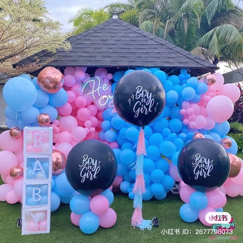 Bóng Bay Jumbo Dự Đoán Giới Tính Bé Boy or Girl