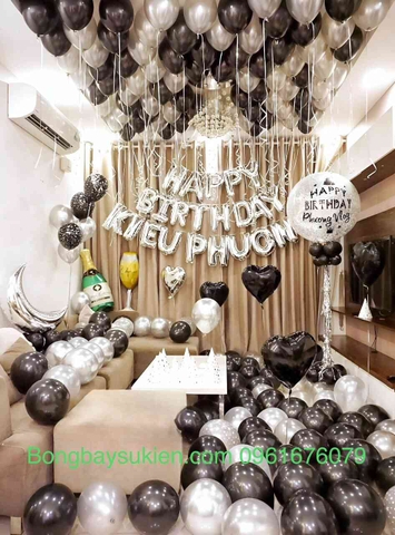 Combo Bóng Bay Trang Trí Sinh Nhật Người Lớn