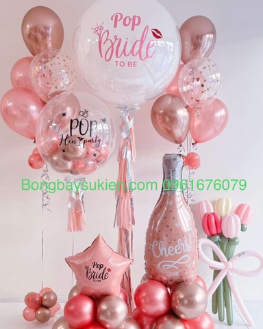 Combo Bóng Bay Trang Trí Tiệc Độc Thân
