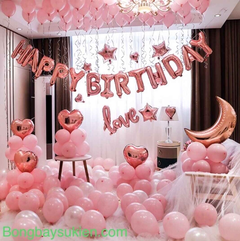 combo trang trí sinh nhật người lớn