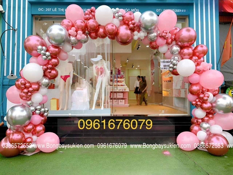 Cổng Bóng Bay Khai Trương Đẹp Tại Hà Nội