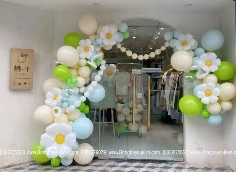 Cổng Bóng Bay Khai Trương Tại Tây Mỗ Hà Nội