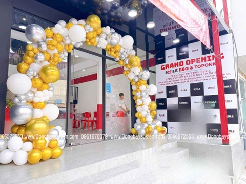 Cổng Bóng Bay Nghệ Thuật Khai Trương Hà Nội