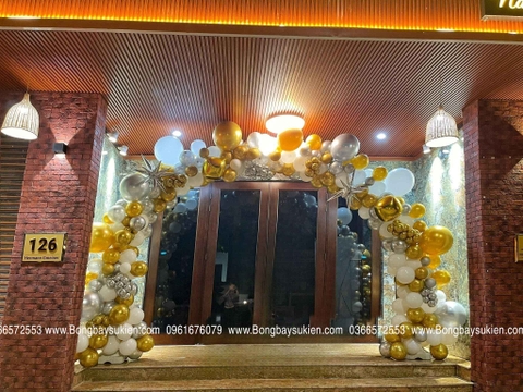 Cổng Bóng Bay Nghệ Thuật Khai Trương Từ Liêm