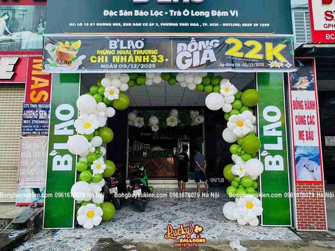 Cổng Bóng Khai Trương Showroom Hà Nội