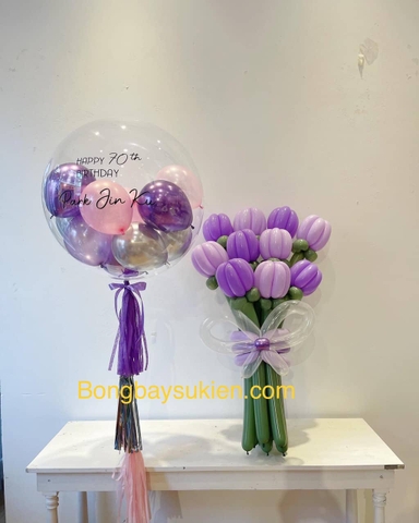 Đặt bóng bay jumbo trang trí tại Hoàng Mai