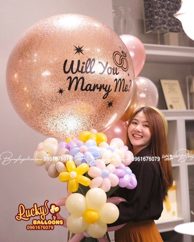 Đặt Bóng Bay Sinh Nhật Bạn Gái Hà Nội